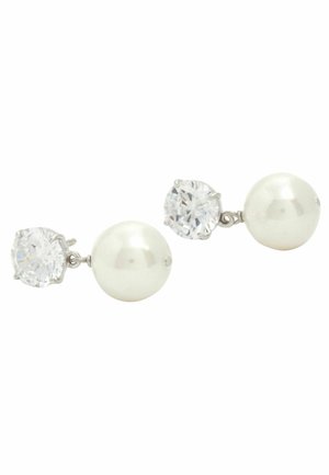 Next PEARL EFFECT DROP STUD EARRINGS - Earrings - silver coloured