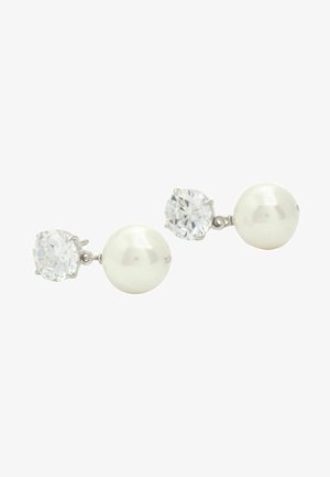 Next PEARL EFFECT DROP STUD EARRINGS - Ohrringe - silver coloured