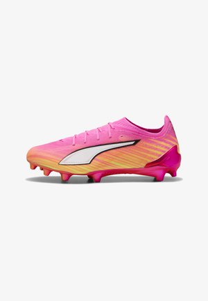 Puma, ULTRA 6 ULTIMATE FG - Μπότες ποδοσφαίρου για σταθερό έδαφος - poison pink- white-sun stream-bright aqua- black