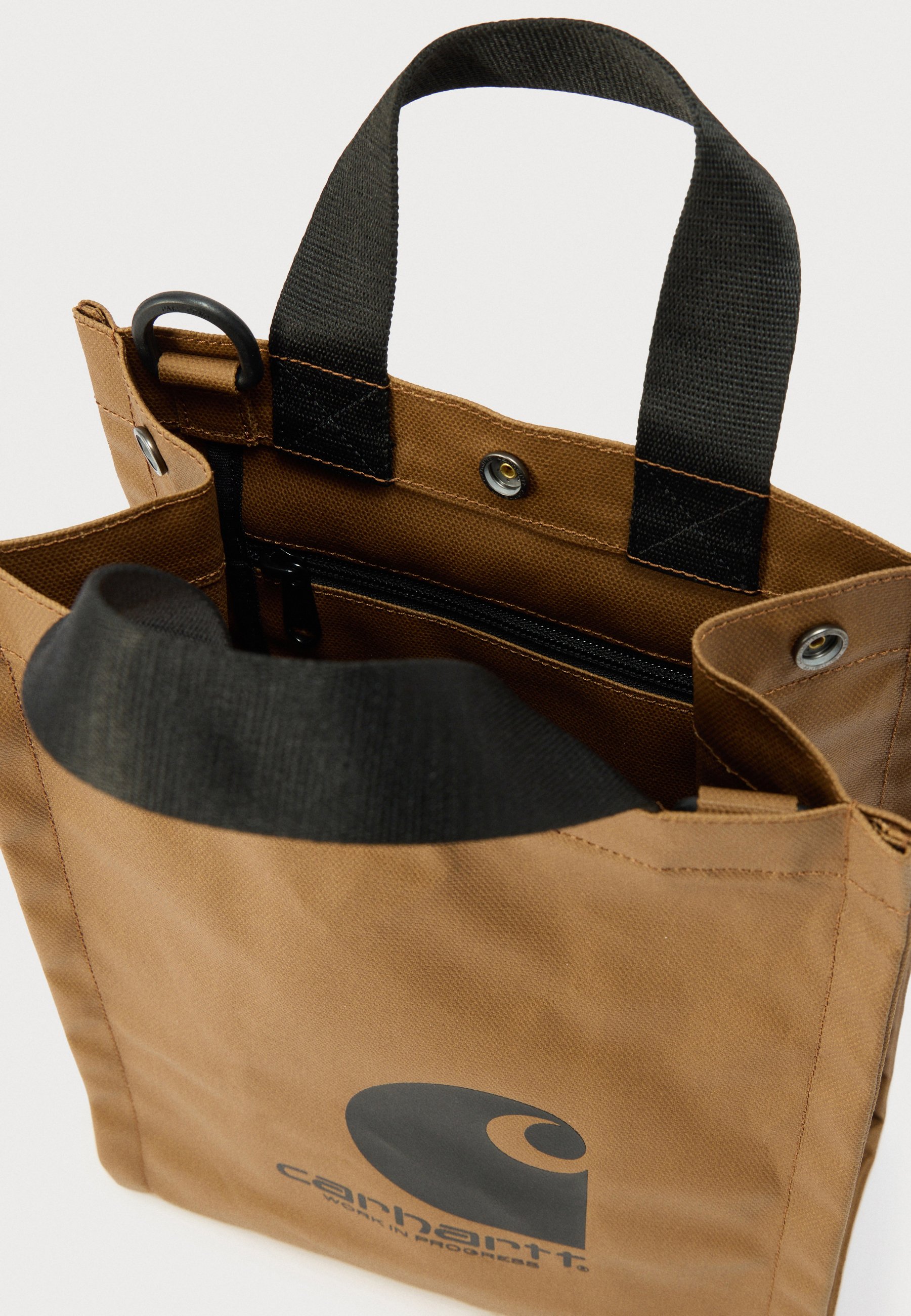 Carhartt WIP SHOPPING BAG UNISEX - Handbag - hamilton brown/black