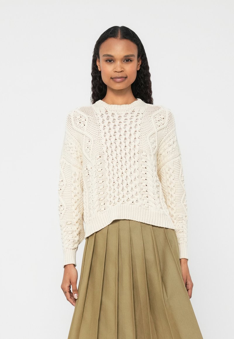 TWINSET Trui beige mêleerd TWINSET Trui beige mêleerd