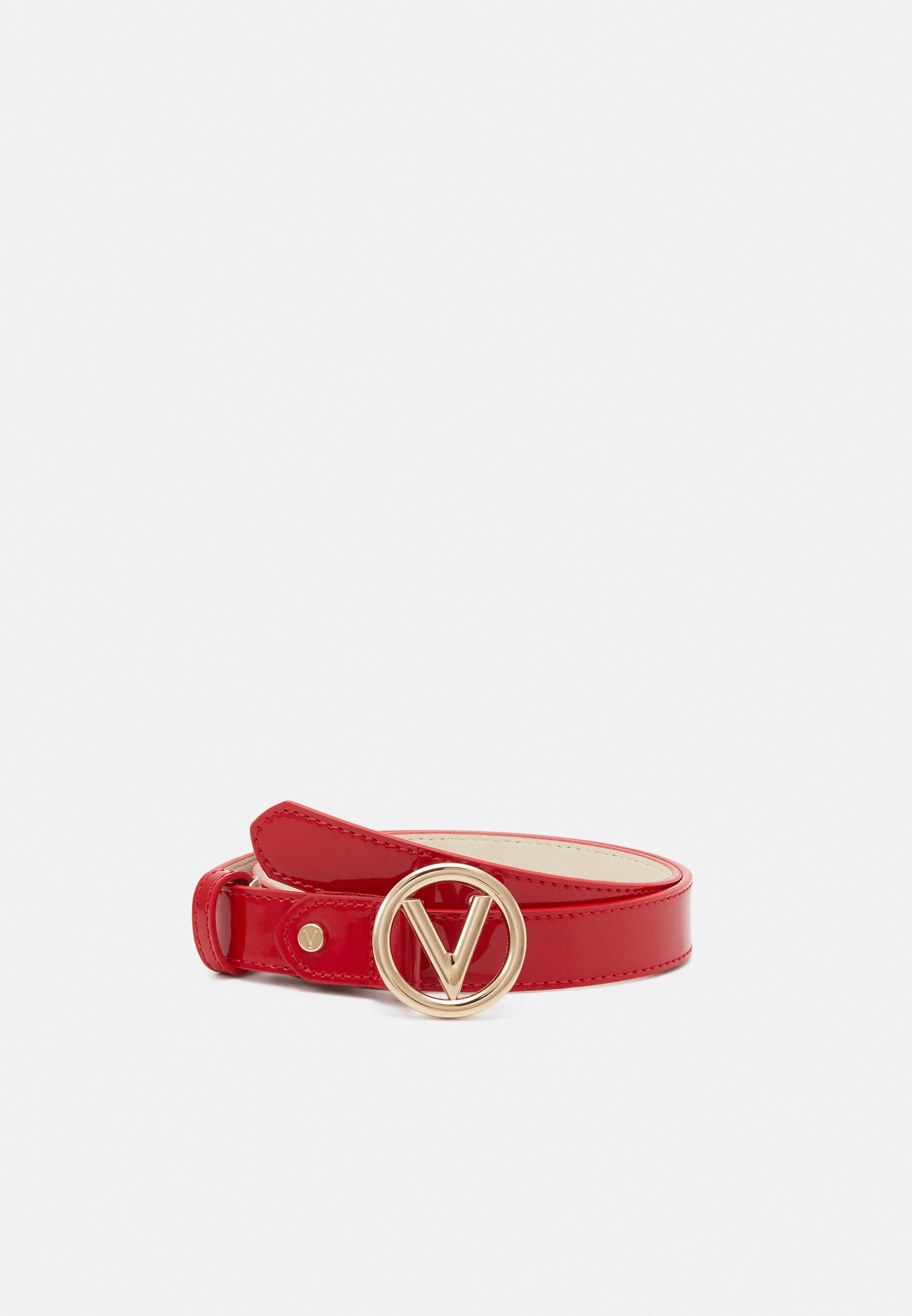 valentino round buckle belt