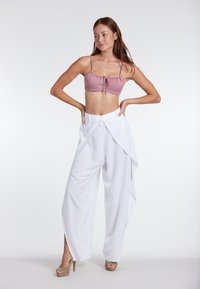 UNICOLOR - Broek - weiss