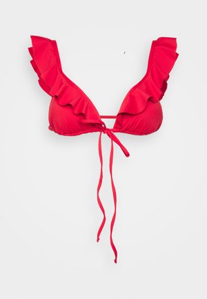 women'secret RUFFLE GATHERED REMOVABLE  - Góra od bikini