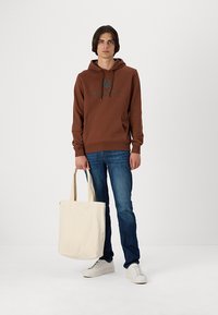 Belstaff SIGNATURE HOODIE - Kapucni - deep copper