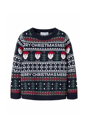 WEIHNACHTS - Pullover - dark sapphire