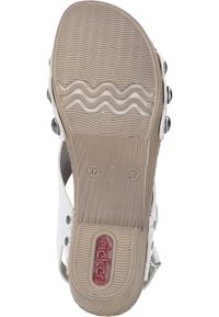 Rieker Clogs - weiss