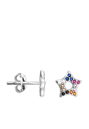 STAR - Boucles d'oreilles - silver coloured