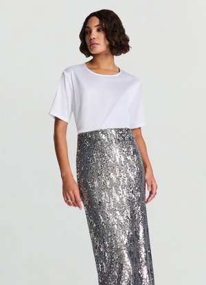 TINTA UNITA - T-shirt basic - bianco ottico