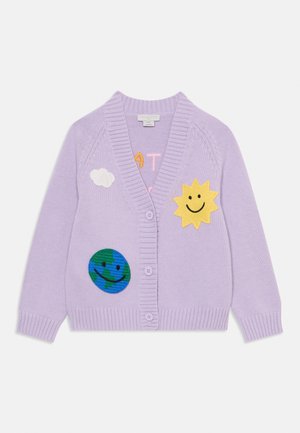 Stella McCartney Kids Chaqueta de punto - purple