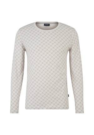 JOOP! GEMUSTERT - Pyjamashirt - offwhite grau