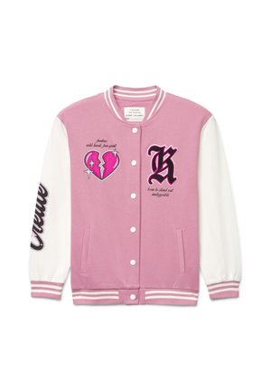 Calliope CAPOSPALLA CON STAMPA - Blouson Bomber - rosa fard medio