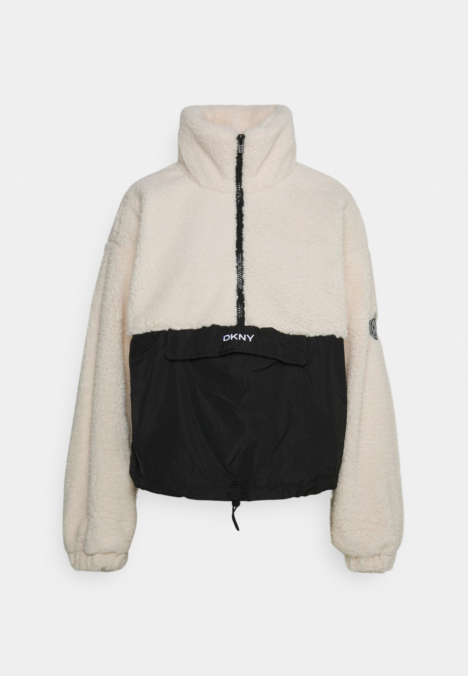 funnel neck fleece