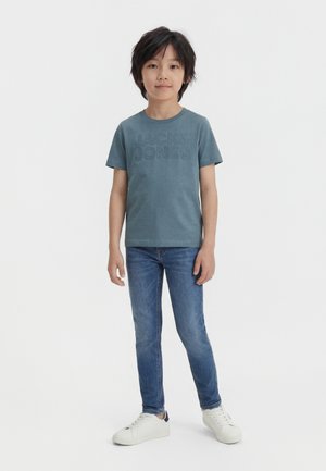 Jack & Jones Junior JJECORP LOGO TEE O NECK - Trükipildiga T-särk - blue mirage
