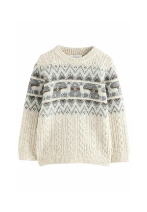 Next, Jersey de punto - neutral stag