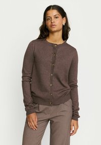 Soft Rebels MARLA - Cardigan - coffee quartz melange