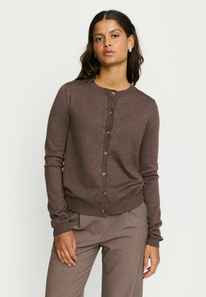 Soft Rebels MARLA - Vest - coffee quartz melange