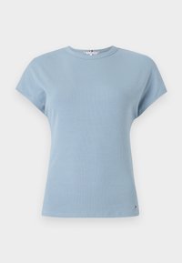 SLIM TEE - Tricou basic - brisk blue
