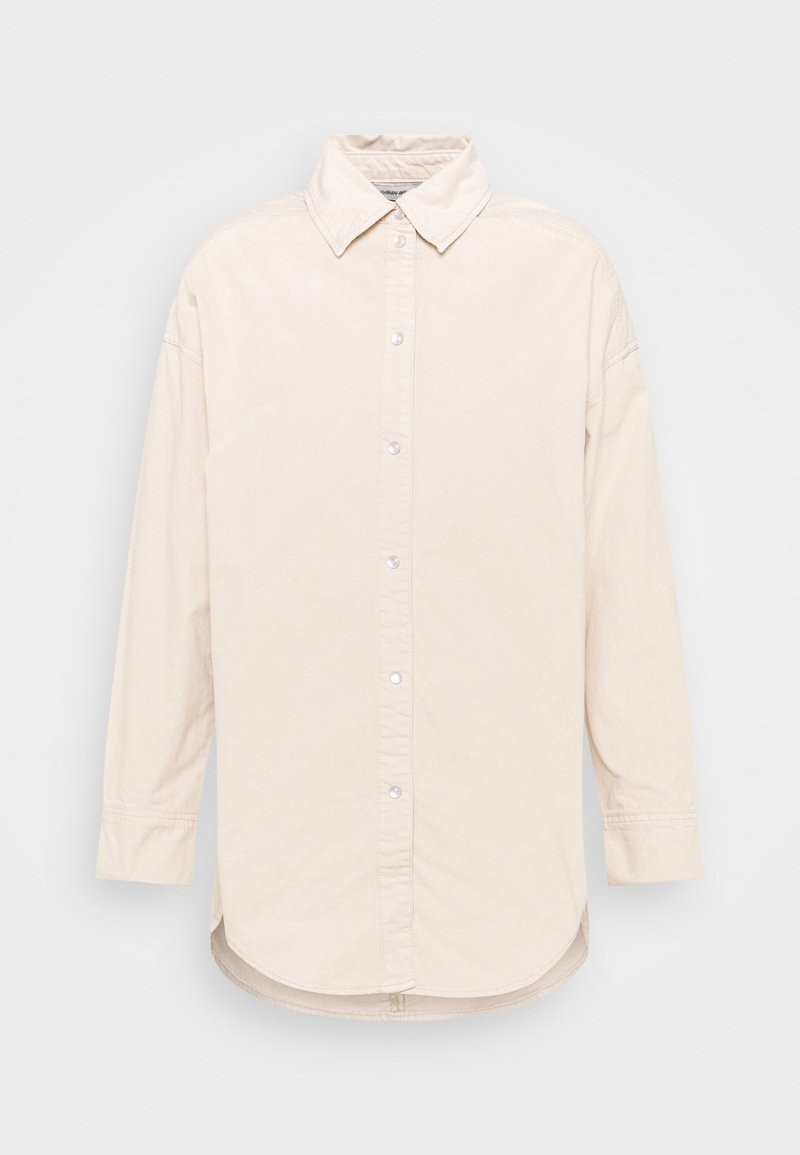 Carin Wester Overhemdblouse zandkleur