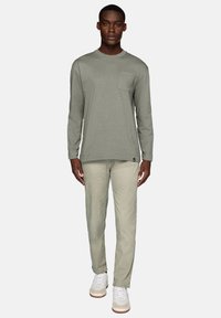 Boggi Milano Top s dlhým rukávom - green