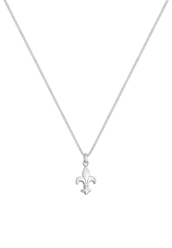 FLOWER - Halskette - silberfarben