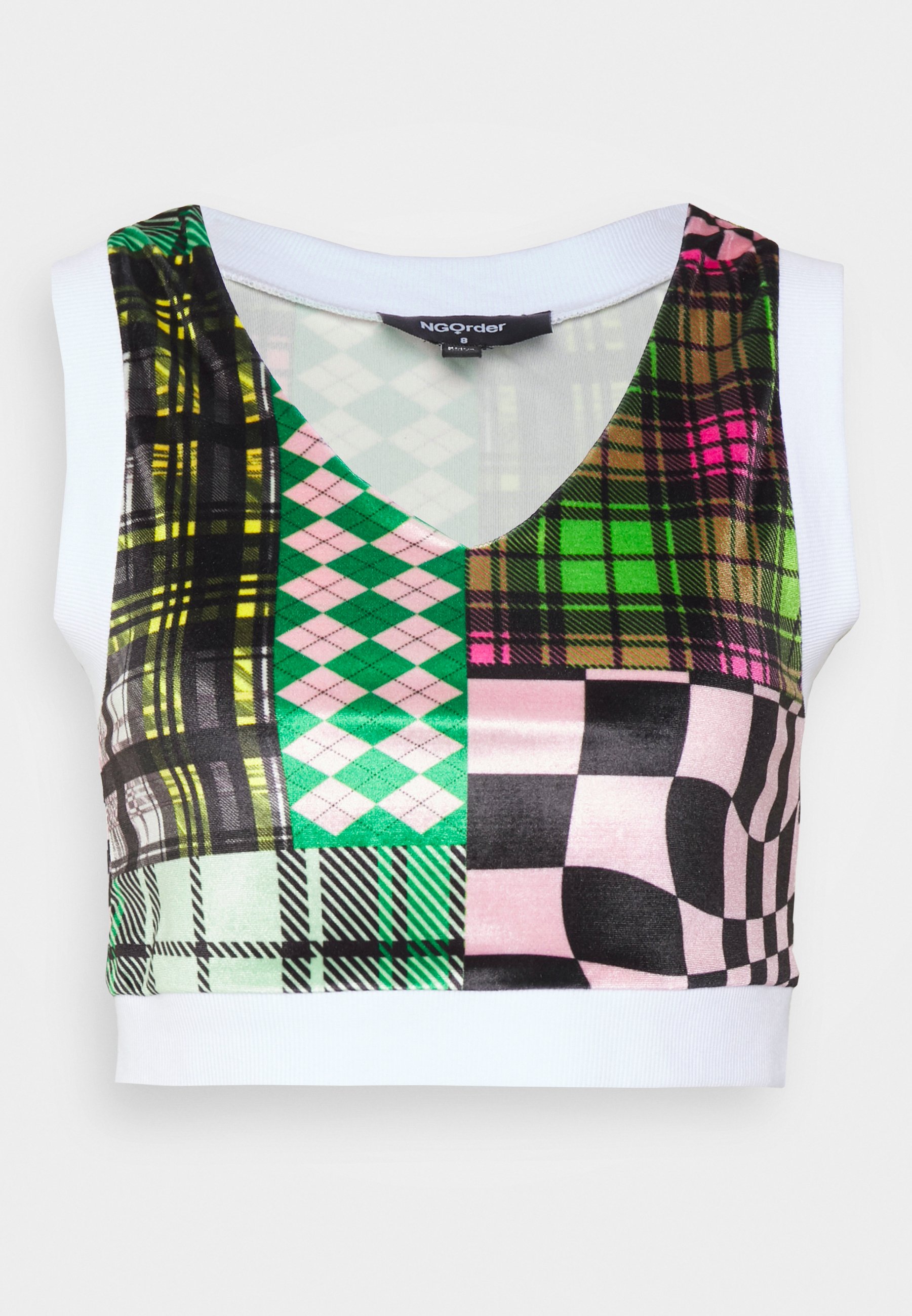 patchwork vest