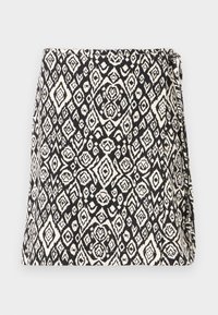 LINNO - Minijupe - black