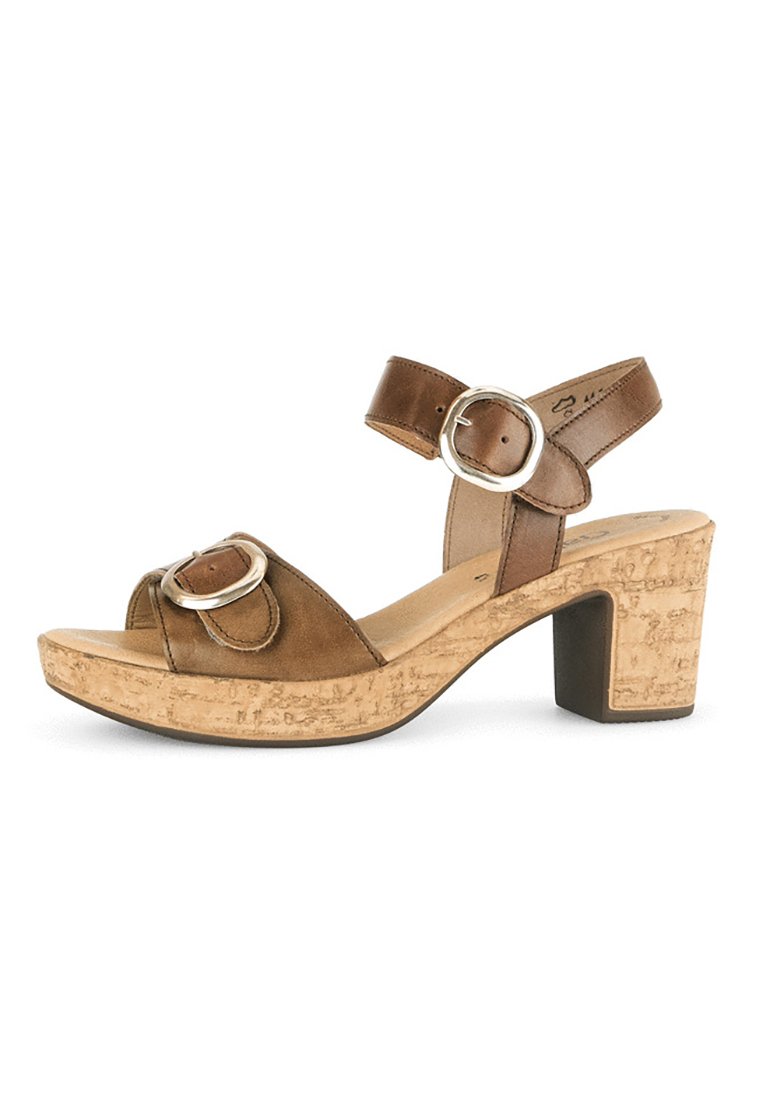 gabor cognac sandals