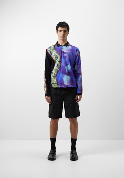 Ahluwalia NILE LONG SLEEVE UNISEX - Hosszú ujjú felső - blue