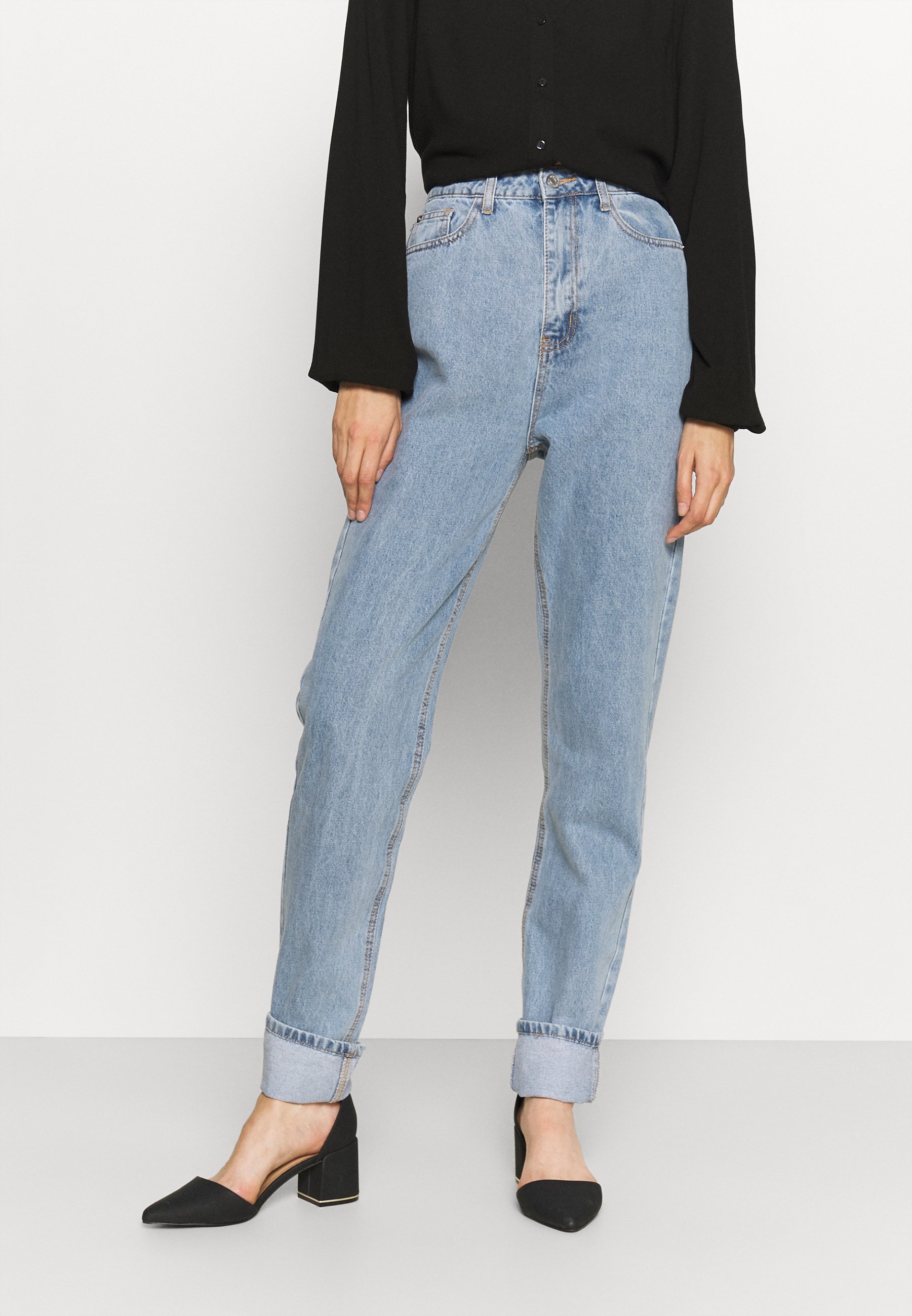 Missguided Tall Straight leg jeans - blue - Zalando.de