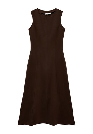Koton MIDI FLARED - Vestito casual - brown