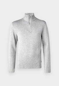 JPRBLAMILANO HALF ZIP - Trui - light grey melange