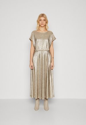 Jersey dress - gold silber