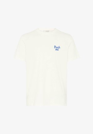 Casual Friday, CFOKSVOLL BACKPRINT - Camiseta estampada - snow white with surf the web