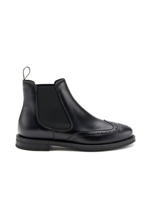 Frau Shoes CHELSEA WITH SHADED FINISH - Botines - black