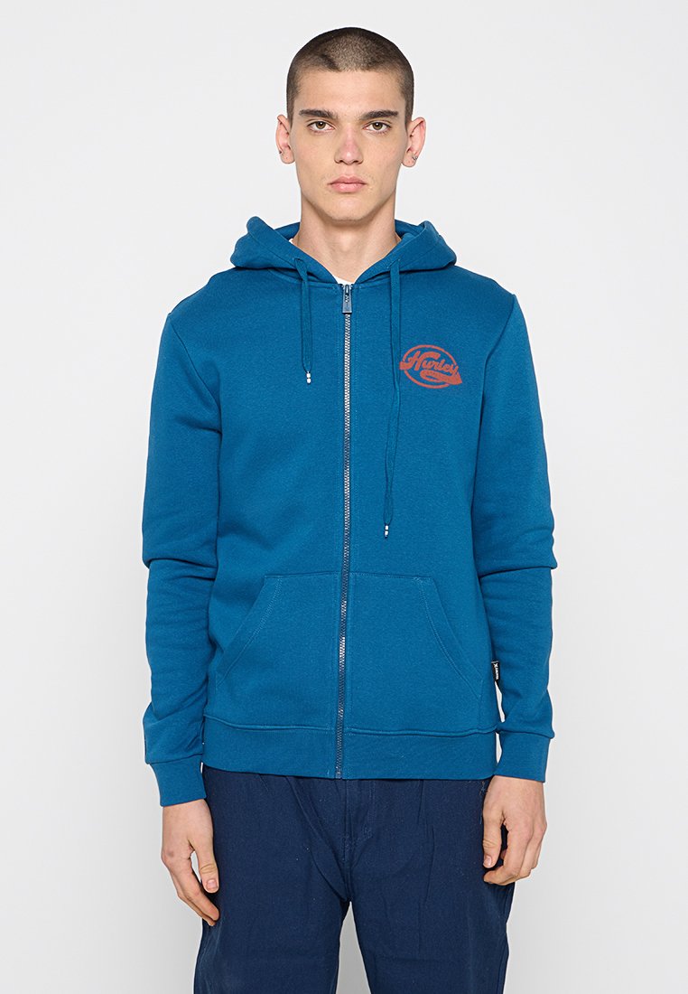 hurley Sweater met rits blauw