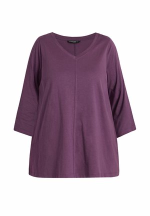 Evans, T-shirt à manches longues - purple