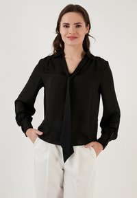 LELA - REGULAR FIT - Bluse - black Thumbnail-Bild 1