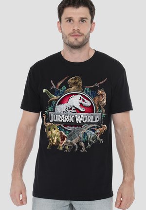 Jurassic World, JURASSIC WORLD DINO GROUP - Print T-shirt - black