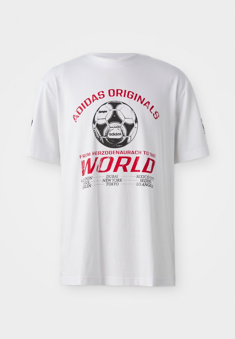 adidas Originals T-shirt print wit adidas Originals T-shirt print wit