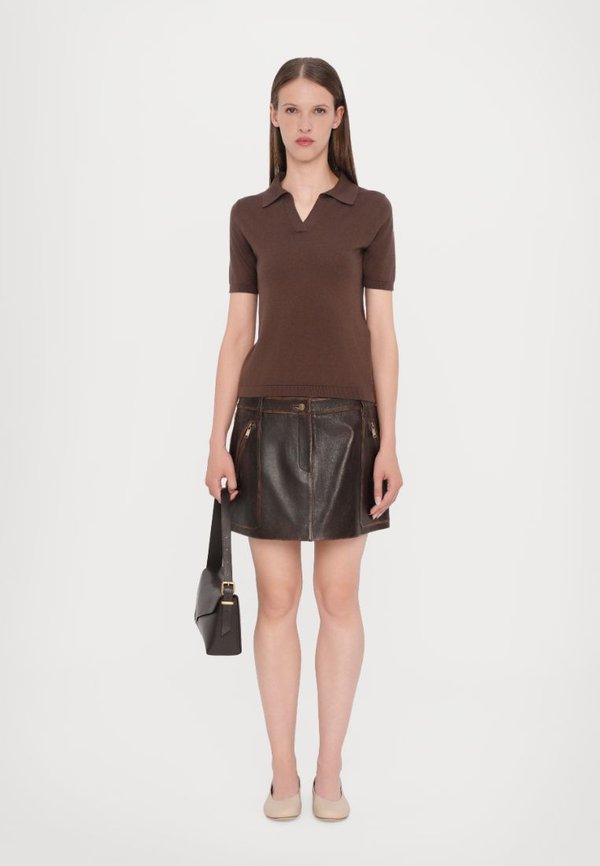 RONCOLO - Polo shirt - cioccolato3