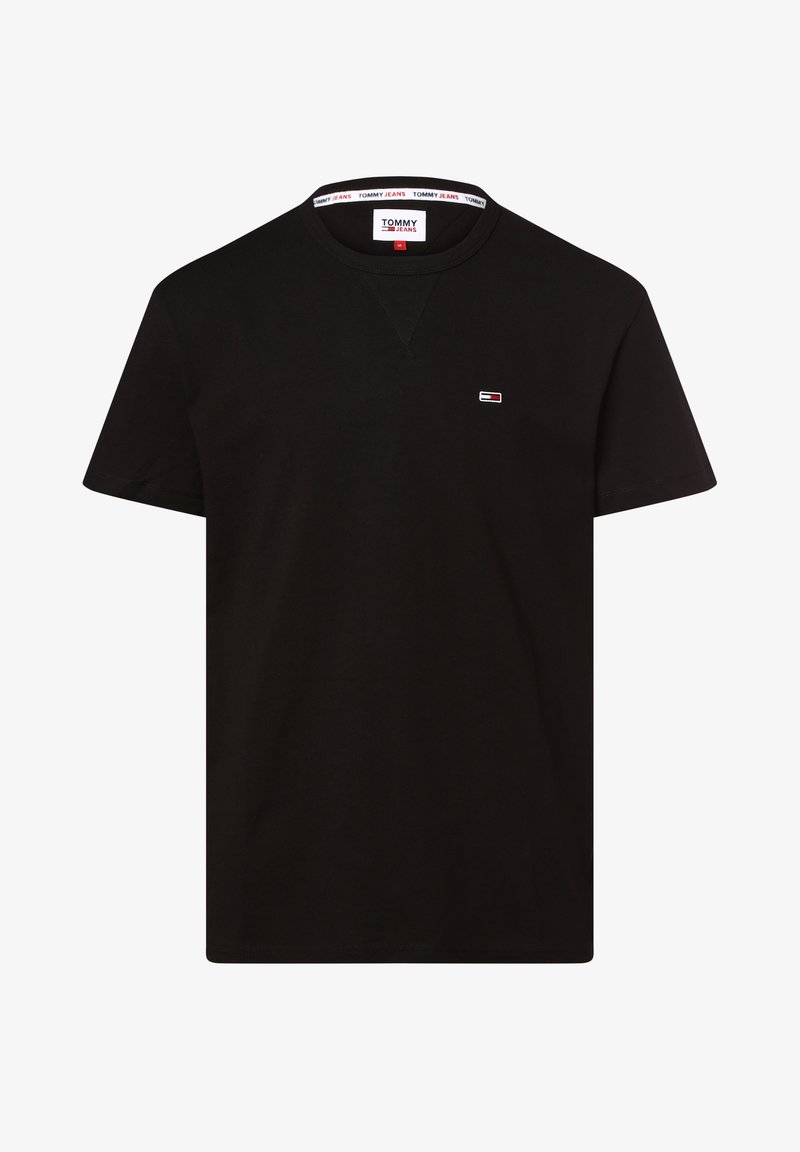 Tommy Jeans T shirt Basic Schwarz nero Zalando it tommy-jeans-t-shirt-basic-schwarz-nero-zalando-it