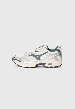 UNISEX - Baskets basses - mizuno snow white/bistro green/silver-coloured