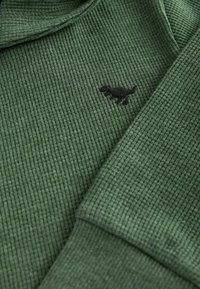 Next TEXTURED  DINO SPIKES  - Jersey con capucha - khaki green