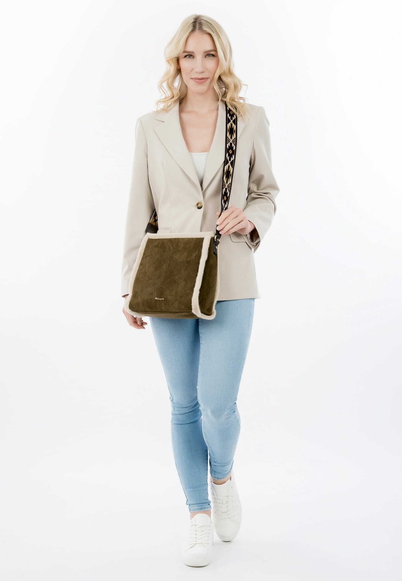 Tamaris CHARLIE - Borsa a tracolla - oliv