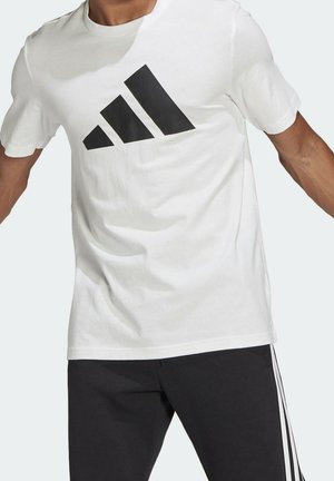 T-shirt print - white