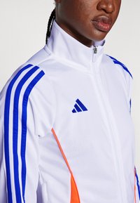 adidas Performance TIRO24 WOMEN - Training jacket - white/app solar red/lucid blue