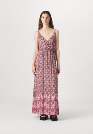 VMMATHILDA SINGLET DRESS - Maxikjole - birch/pink