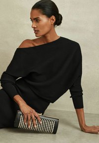 Reiss Jumper dress - black