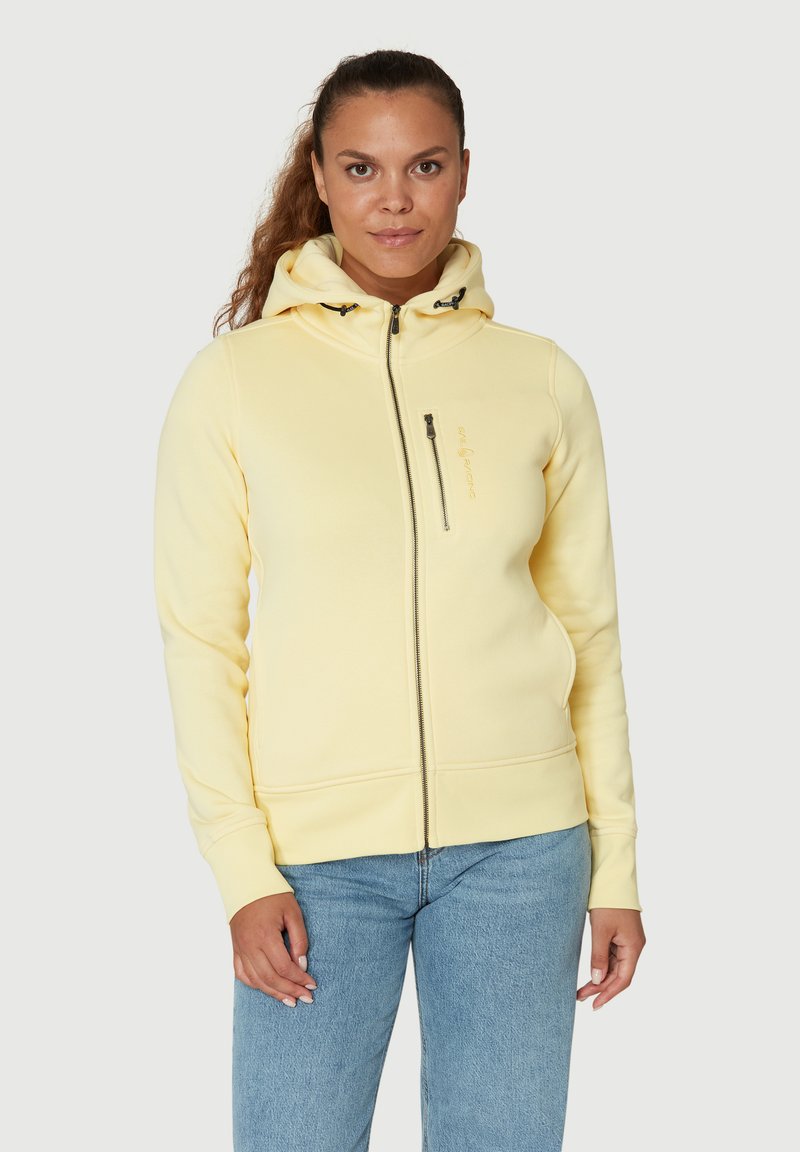 Sail Racing ZIP W GALE - Sudadera con cremallera - faded yellow